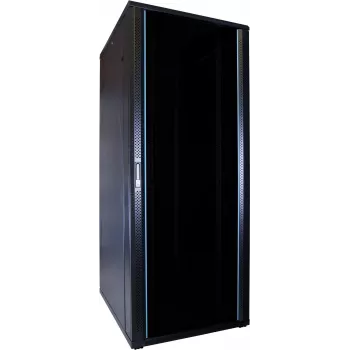 DSIT 47U 19 inch Server-Rack mit Glastür 600x800x2260mm Schwarz