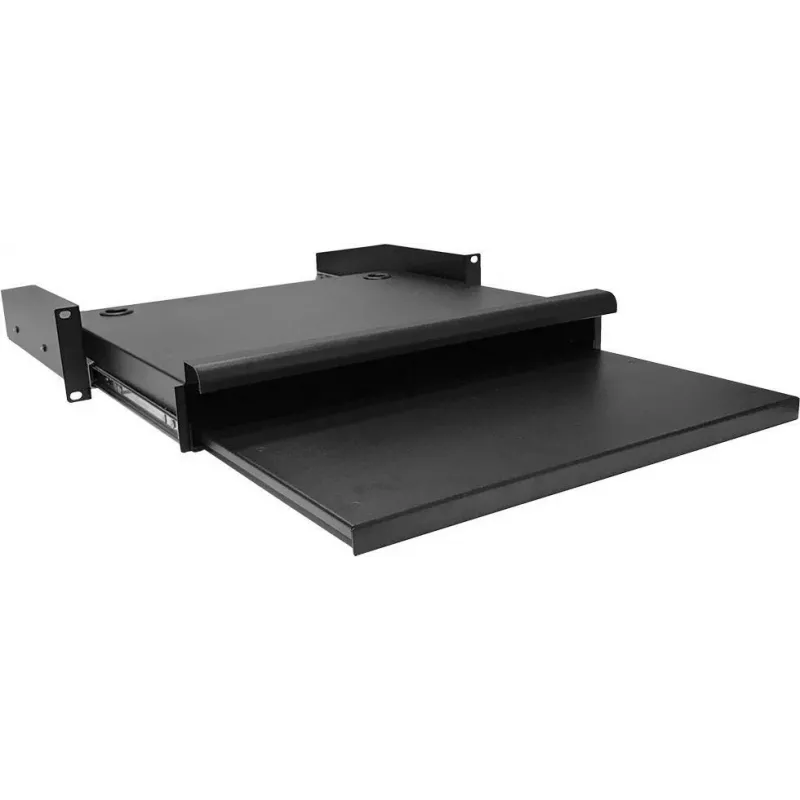 DS-IT 19 inch Schiebe-Tastaturregal, 18 kg Tragfähigkeit, 2U (DS-TH02)
