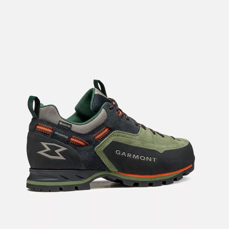 Garmont Dragontail MNT Evo GTX Herren-Zustiegsschuhe Schwarz/Olivgrün Größe 46.5