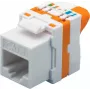 DS-IT CAT6 UTP Keystone Buchse werkzeuglos Twist (DS-KC-UTP6-TL-T)