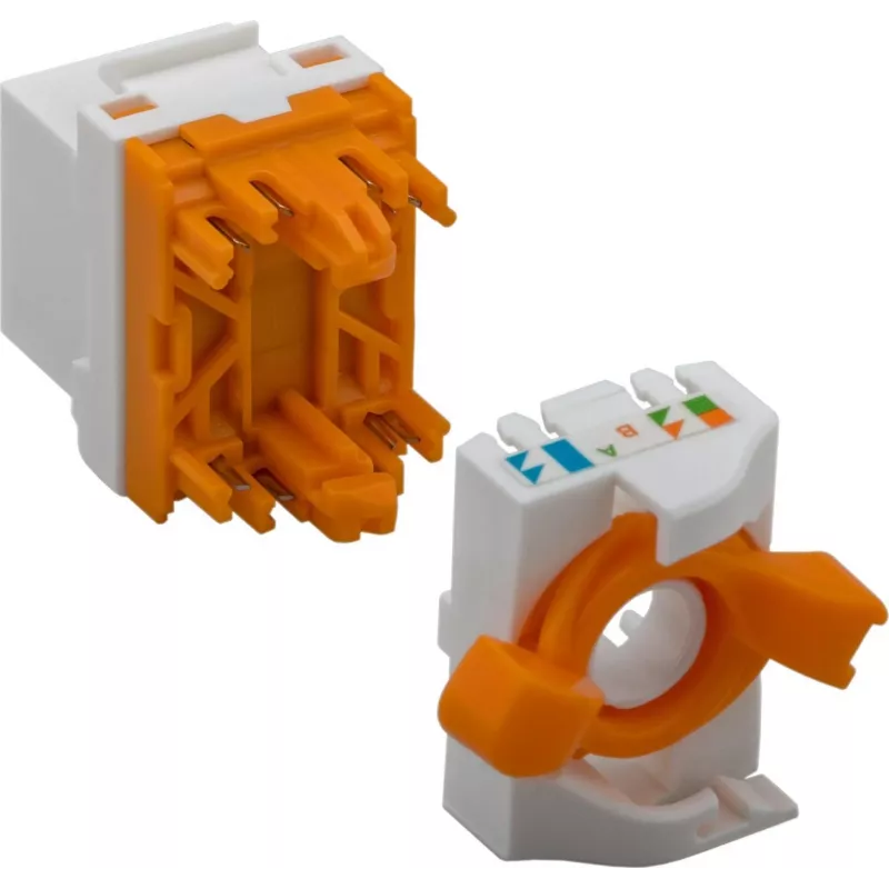 DS-IT CAT6 UTP Keystone Buchse werkzeuglos Twist (DS-KC-UTP6-TL-T)