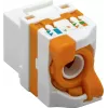 DS-IT CAT6 UTP Keystone Buchse werkzeuglos Twist (DS-KC-UTP6-TL-T)