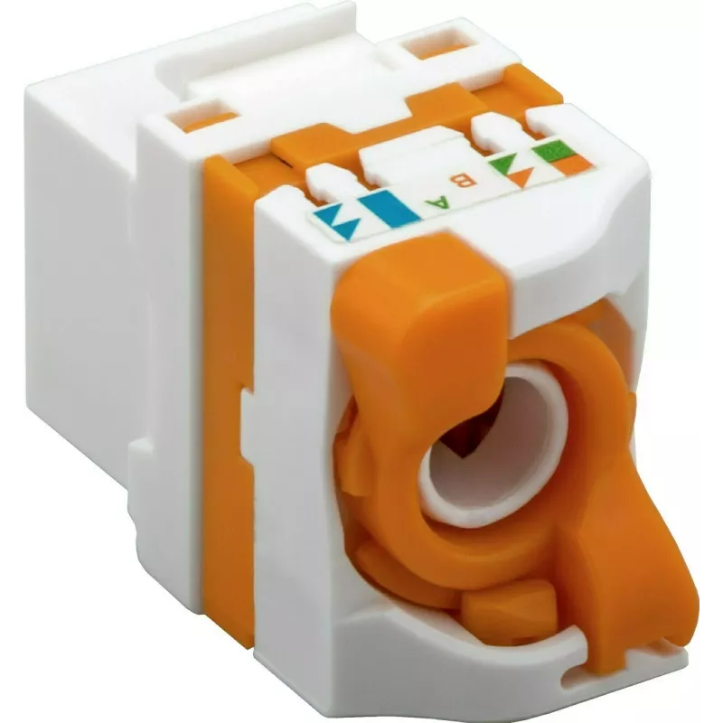 DS-IT CAT6 UTP Keystone Buchse werkzeuglos Twist (DS-KC-UTP6-TL-T)
