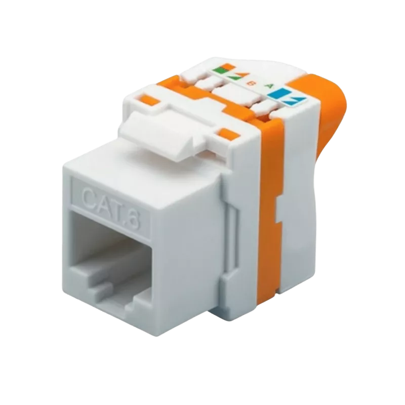 DS-IT CAT6 UTP Keystone Buchse werkzeuglos Twist (DS-KC-UTP6-TL-T)
