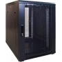 DSIT 15U Mini-Serverschrank mit perforierter Fronttür 600x600x860 mm (DS6615PP-MINI)