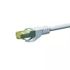 DSIT Cat.7 S/FTP PiMF RJ45 Netzwerk-Patchkabel, 0,50 m, Weiß