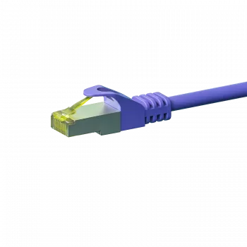 DSIT Cat.7 S/FTP PiMF RJ45 Netzwerkkabel, 5m, Violett