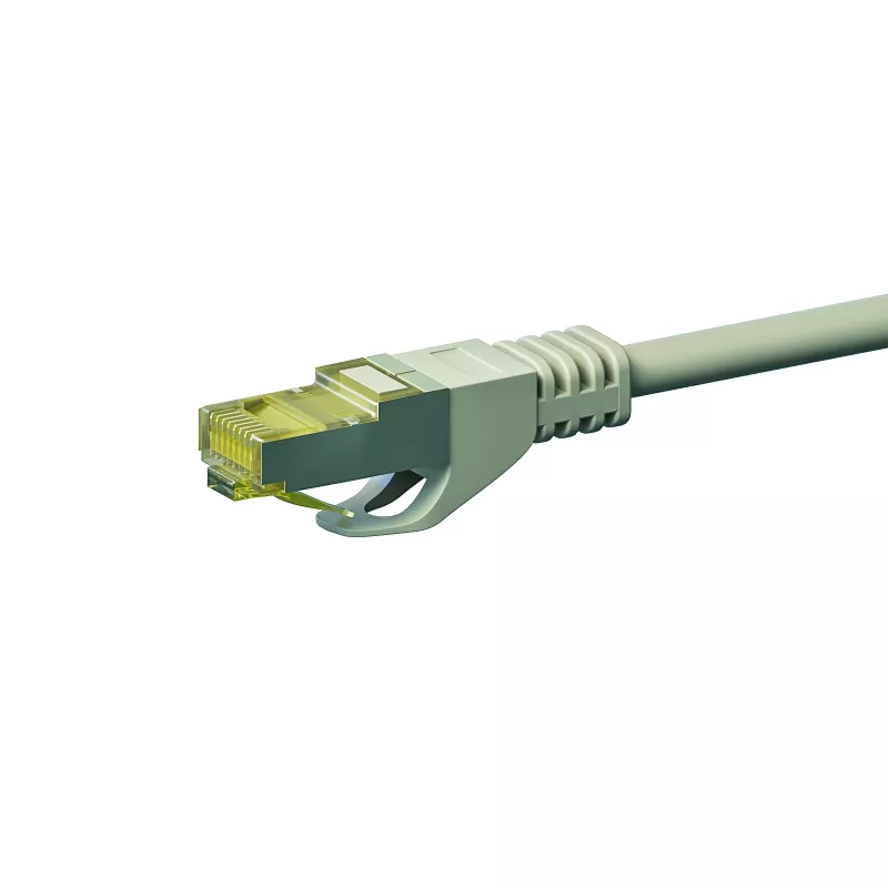 DSIT Cat.7 S/FTP PiMF RJ45 Netzwerk-Patchkabel, 2m, Grau