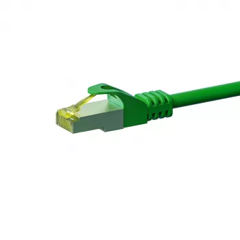 DSIT Cat.7 S/FTP (PiMF) RJ45 Netzwerkkabel, Grün, 20 m