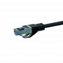 DSIT CAT 6a S/FTP LSOH Netzwerk-Patchkabel, 0,5 m, Schwarz