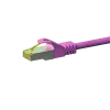DSIT Cat.7 S/FTP PiMF RJ45 Netzwerkkabel, Pink, 5 m