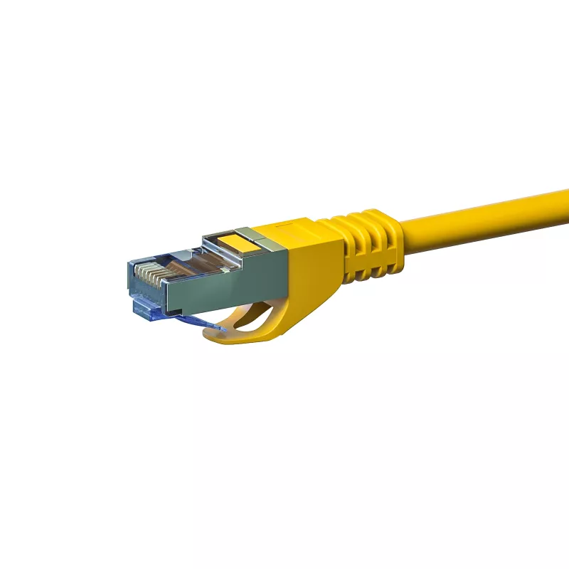 DSIT CAT 6a S/FTP LSOH Netzwerk-Patchkabel, 10m, Gelb