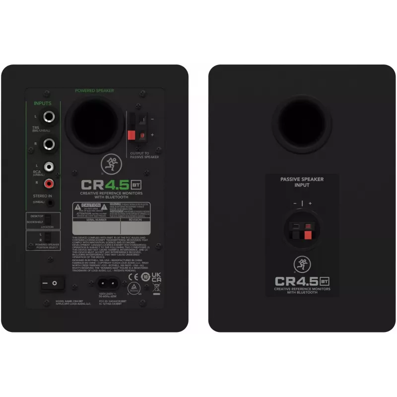 Mackie CR4.5BT aktive 2-Wege-Multimedia-Monitore mit Bluetooth (Paar)