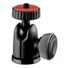 Joby GorillaPod 3K Kit mit BallHead 3K Flexiblem Stativ für spiegellose und DSLR-Kameras, Schwarz/Kohle