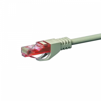 DSIT DC-61-030 CAT6 U/UTP Netzwerkkabel, 3 m, grau, 100 % Kupfer
