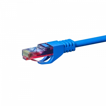 DSIT CAT6 Netzwerkkabel 100% Kupfer - U/UTP - 10 Meter - Blau (DC-64-100)