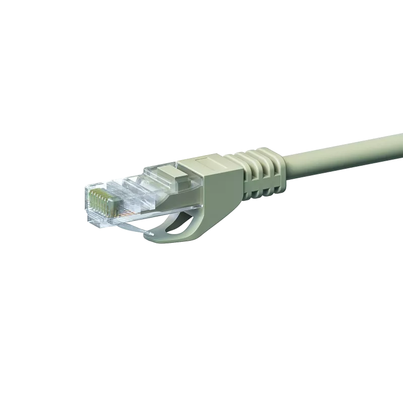 DSIT CAT 5e U/UTP Netzwerk-Patchkabel, 0,25 m, Grau, CCA, RJ45