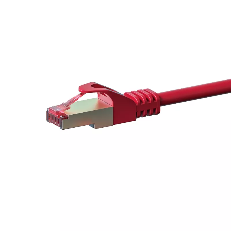 DSIT CAT 6 Netzwerkkabel LSOH - S/FTP - 10 Meter - Rot (DC-S65-100)