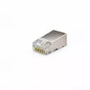 DSIT FTP RJ45 CAT5e Netzwerkstecker für flexible und massive Adern - 10er-Pack