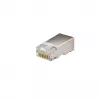DSIT FTP RJ45 CAT6 Netzwerkverbinder für Massivleiterkabel - 10er-Pack