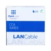 DSIT CAT5e SF/UTP Netzwerkkabel AWG 26/7 flexibel 100 Meter grau CCA