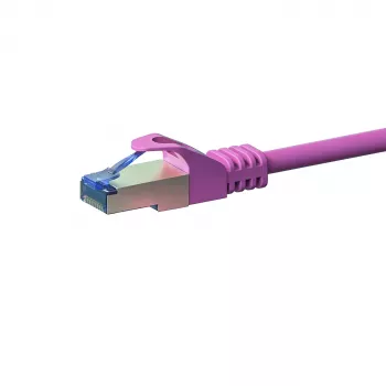 DSIT CAT 6a S/FTP LSOH Netzwerk-Patchkabel, 30m, Pink, 10Gbps, 500MHz, RJ45