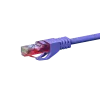DSIT CAT6 U/UTP Netzwerk-Patchkabel, 1,5 m, Violett, 100% Kupfer