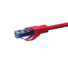DSIT CAT6a U/UTP 100% Kupfer Patchkabel 5m Rot