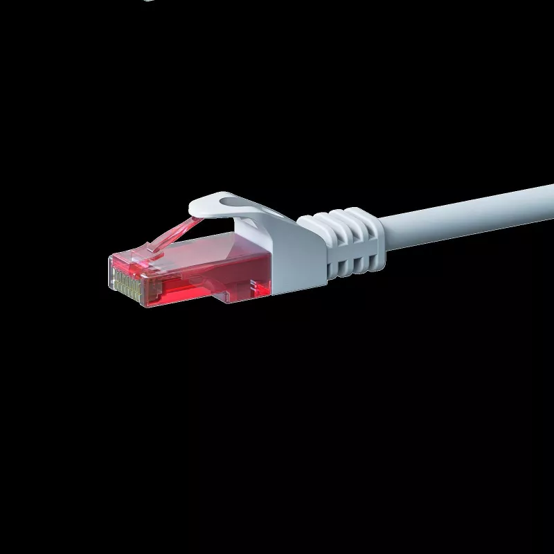 DSIT CAT6 U/UTP Netzwerk-Patchkabel, 3m, Weiß, 100% Kupfer (DC-62-030)