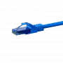 DSIT CAT6a U/UTP 100% Kupfer Netzwerk-Patchkabel, 15 m, Blau (DC-U6A4-150)