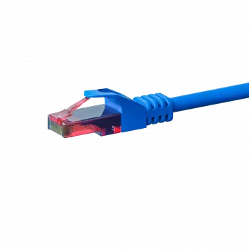 DSIT CAT6 Ethernet Patchkabel 100% Kupfer U/UTP 20 m Blau (DC-64-200)