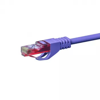 DSIT CAT6 Netzwerkkabel U/UTP 50m Violett 100% Kupfer - DC-68-500