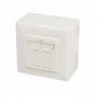 DSIT DC-Wall-Out-STP6-I Aufputz Cat. 6/Class E geschirmte Dual-RJ45-Dose, Elfenbein