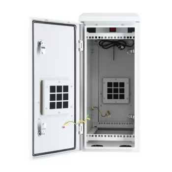 DSIT DS5606WP 6U 19-Zoll Outdoor-Wandgehäuse-Serverschrank IP55, vertikal, hellgrau