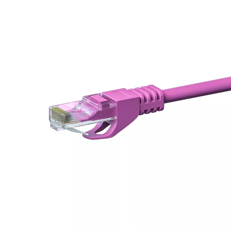 DSIT CAT 6 Netzwerkkabel U/UTP - 15 Meter - Pink - CCA (DC-C69-150)
