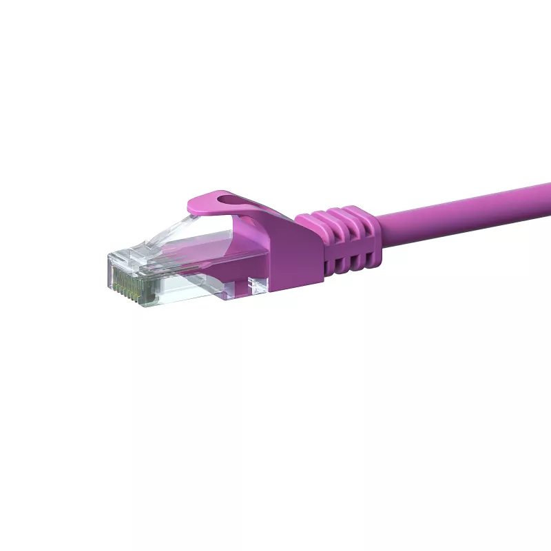 DSIT CAT 6 Netzwerkkabel U/UTP - 15 Meter - Pink - CCA (DC-C69-150)