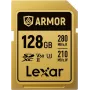 Lexar Professional ARMOR GOLD 128GB SDXC UHS-II V60 Speicherkarte (LSDAMGL128G-RNNNG)