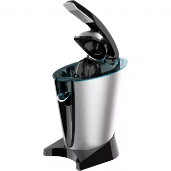 Cecotec Essential Vita Hyden 600 Steel Elektrische Zitruspresse – Edelstahl/Schwarz, 600 W