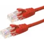 DSIT CAT5e U/UTP Netzwerk-Patchkabel, 3m, Rot, 100% Kupfer (DC-55-030)