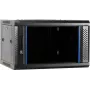 DSIT DS6604 4U Wandmontage-Servergehäuse mit Glastür, 600x600x280 mm, Schwarz