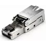 DSIT S/FTP CAT7 Werkzeugloser RJ45-Stecker für Litzenkabel