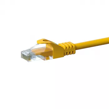 DSIT CAT5e Netzwerkkabel U/UTP 50m Gelb 100% Kupfer