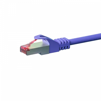 DSIT CAT 6 Netzwerkkabel LSOH - S/FTP - 0,50 Meter - Violett (DC-S68-005)