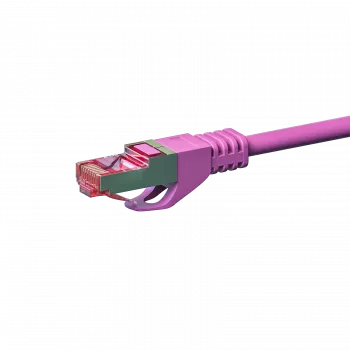 DSIT CAT 6 S/FTP LSOH Netzwerk-Patchkabel, 10m, Pink