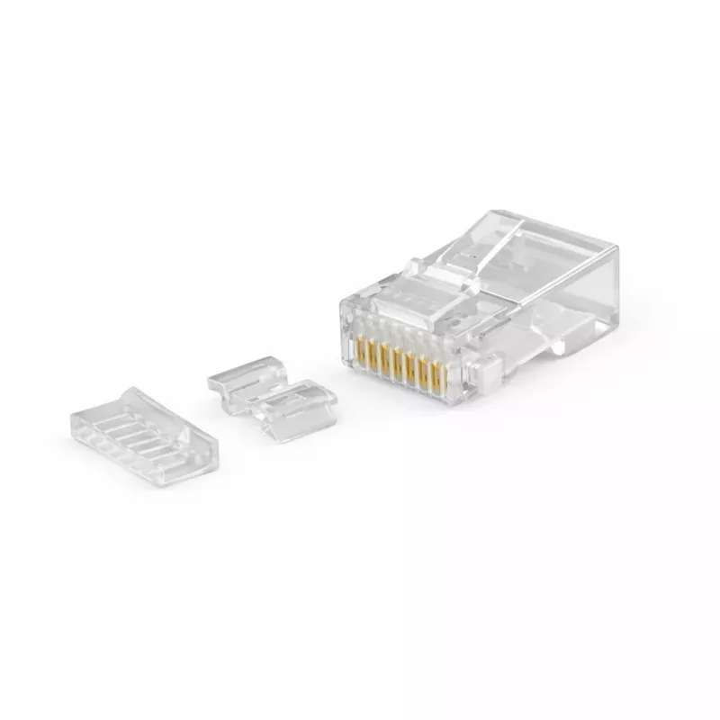DSIT UTP RJ45 CAT6a Netzwerkstecker für flexible Kabel - 10er-Pack