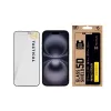 Tactical Glass Shield Privacy 5D Displayschutzfolie für iPhone 15 / 16, Schwarz