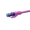 DSIT CAT6a U/UTP 100% Kupfer Netzwerkkabel, 15m, Pink