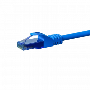 DSIT CAT6a U/UTP 100% Kupfer Patchkabel - 20m, Blau, 10GbE, 500MHz