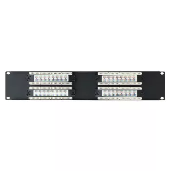 DSIT 19 inch Cat6 UTP 32-Port Patchpanel 2U Schwarz
