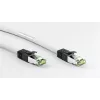 DSIT CAT 8 S/FTP PiMF RJ45 Netzwerkkabel, 2 m, Weiß